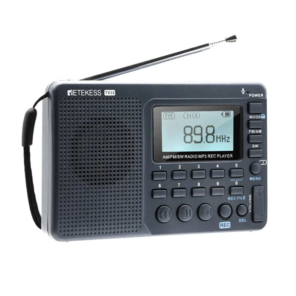 Compact Portable Radio - EchoWave-State of Style