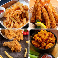 Compact Round Deep Fryer - SnackMaster Pro-State of Style