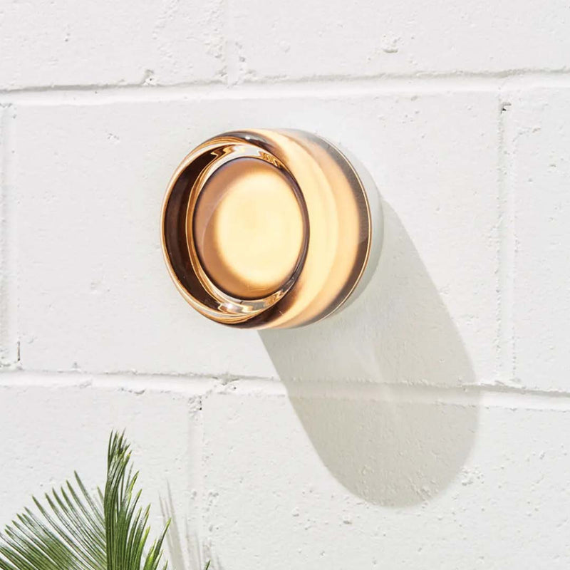 Compact Wall Lamp - DimpleGlow-Amber-State of Style