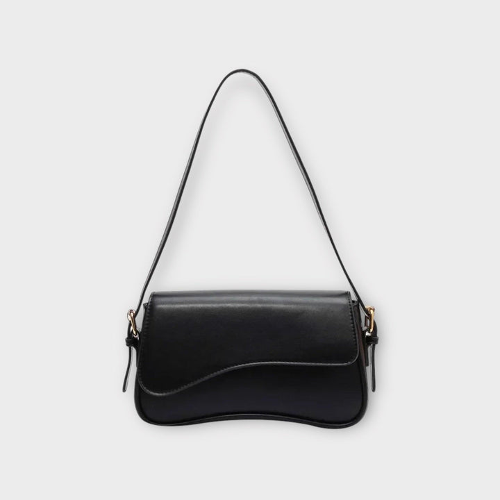 Compact Women's Shoulder Bag - Sophia-Black-State of Style