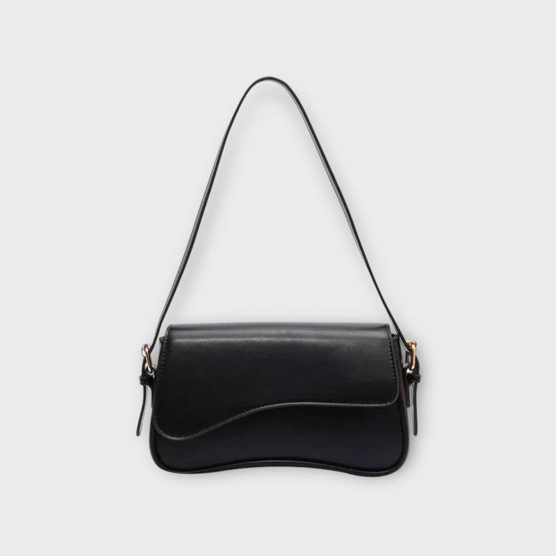 Compact Women's Shoulder Bag - Sophia-Black-State of Style