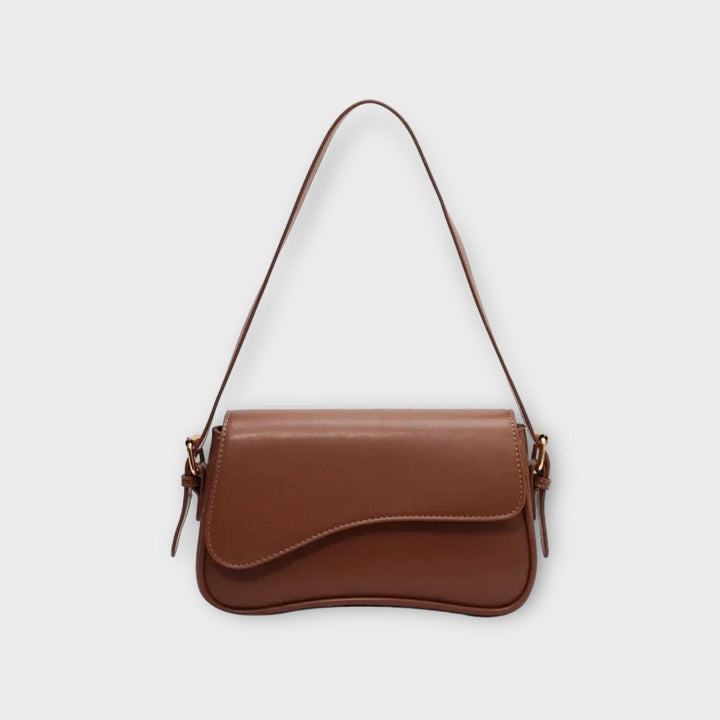 Compact Women's Shoulder Bag - Sophia-Coffee-State of Style