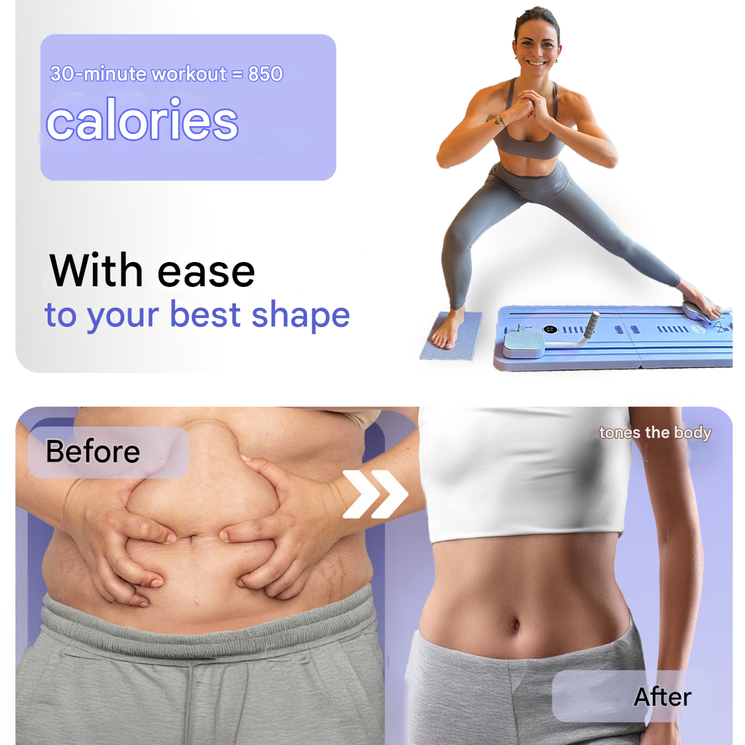 Complete Pilates Reformer Set - CoreFlex Pro-Purple-State of Style