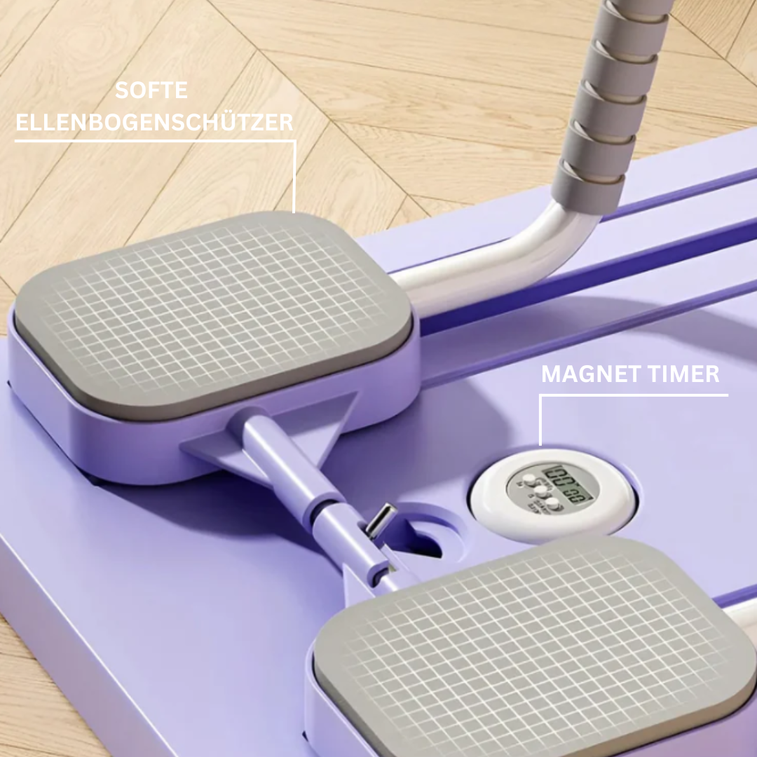 Complete Pilates Reformer Set - CoreFlex Pro-Purple-State of Style