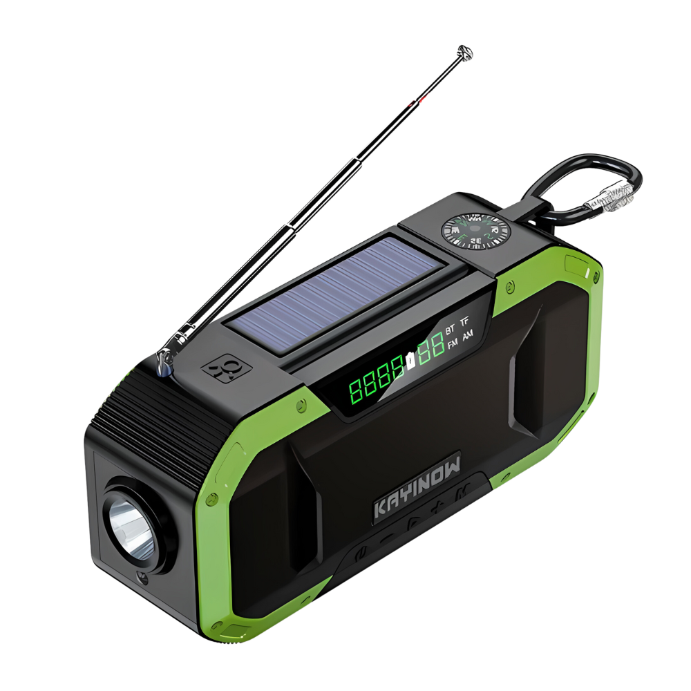 Comprehensive Emergency Radio - SurvivorLight-Green-State of Style
