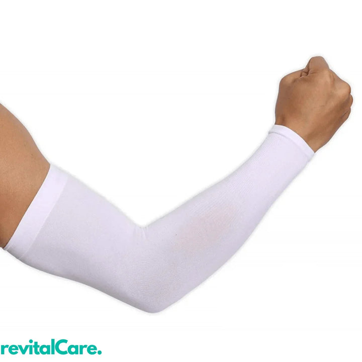Compression Armsleeve - VitalFlex-1 Pack-White-State of Style