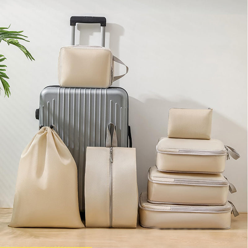 Expandable Compression Packing Cubes Set – 4pcs Travel Organisers