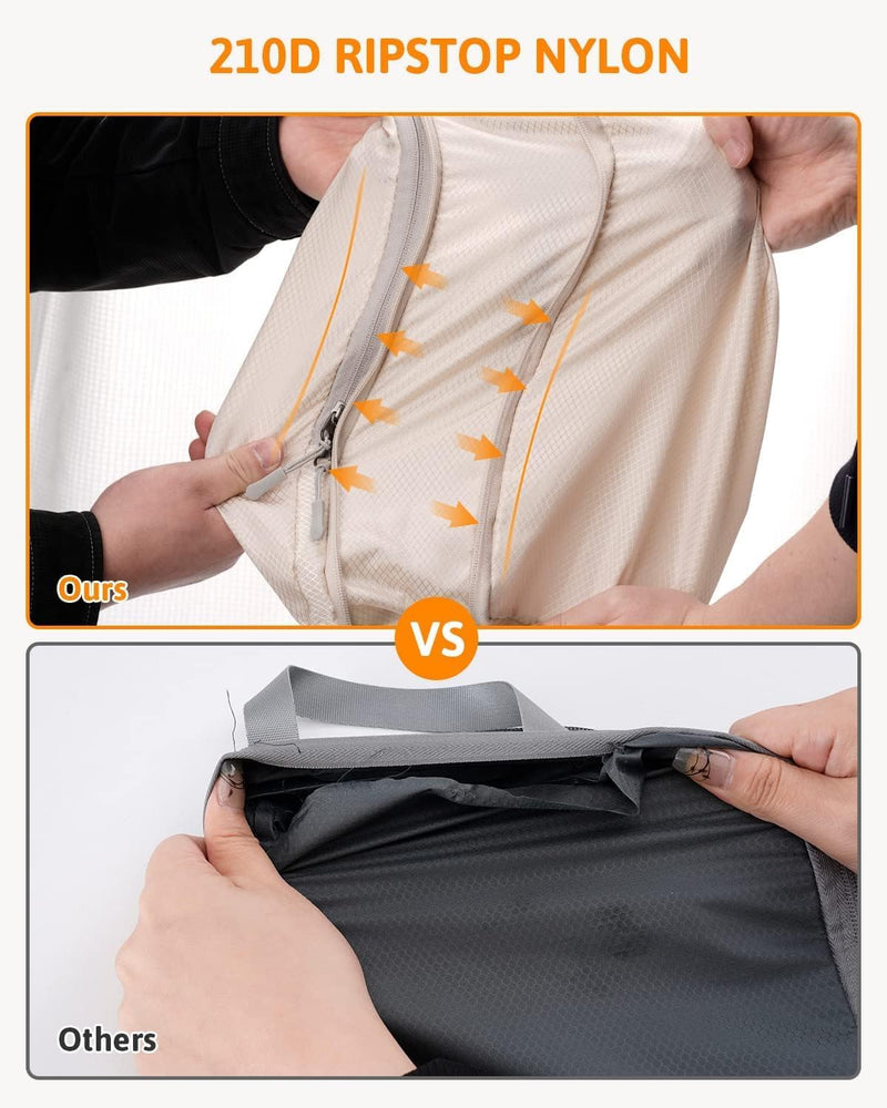 Expandable Compression Packing Cubes Set – 4pcs Travel Organisers