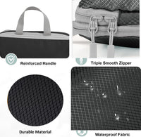 Expandable Compression Packing Cubes Set – 4pcs Travel Organisers