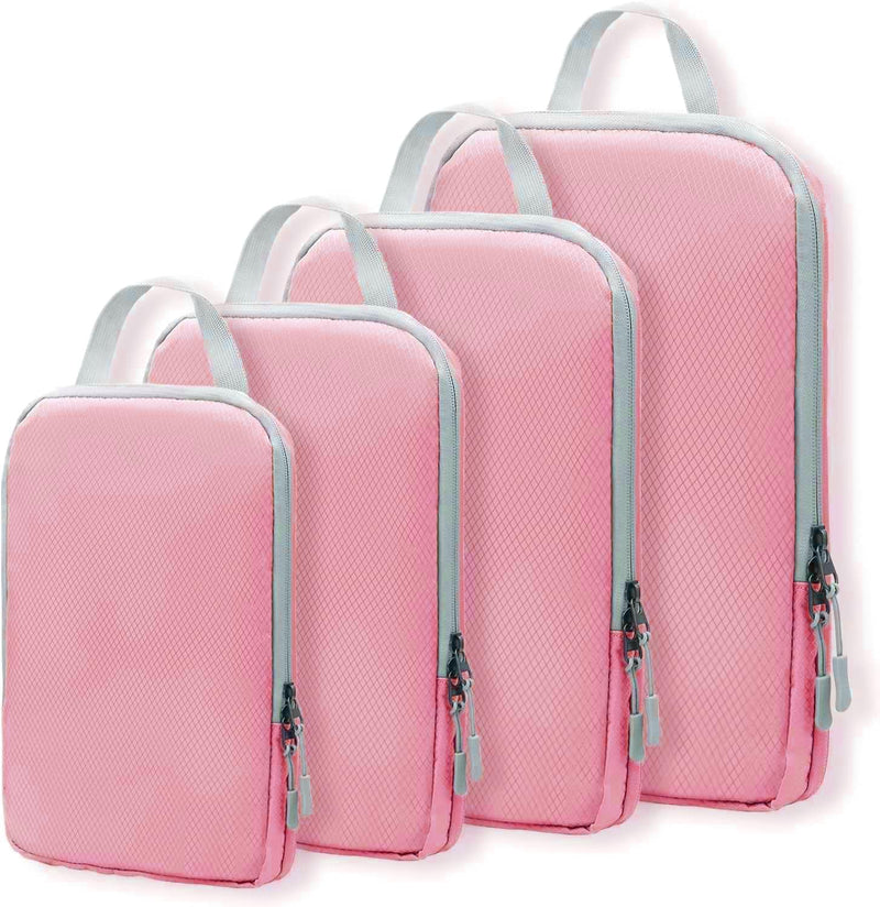 Expandable Compression Packing Cubes Set – 4pcs Travel Organisers