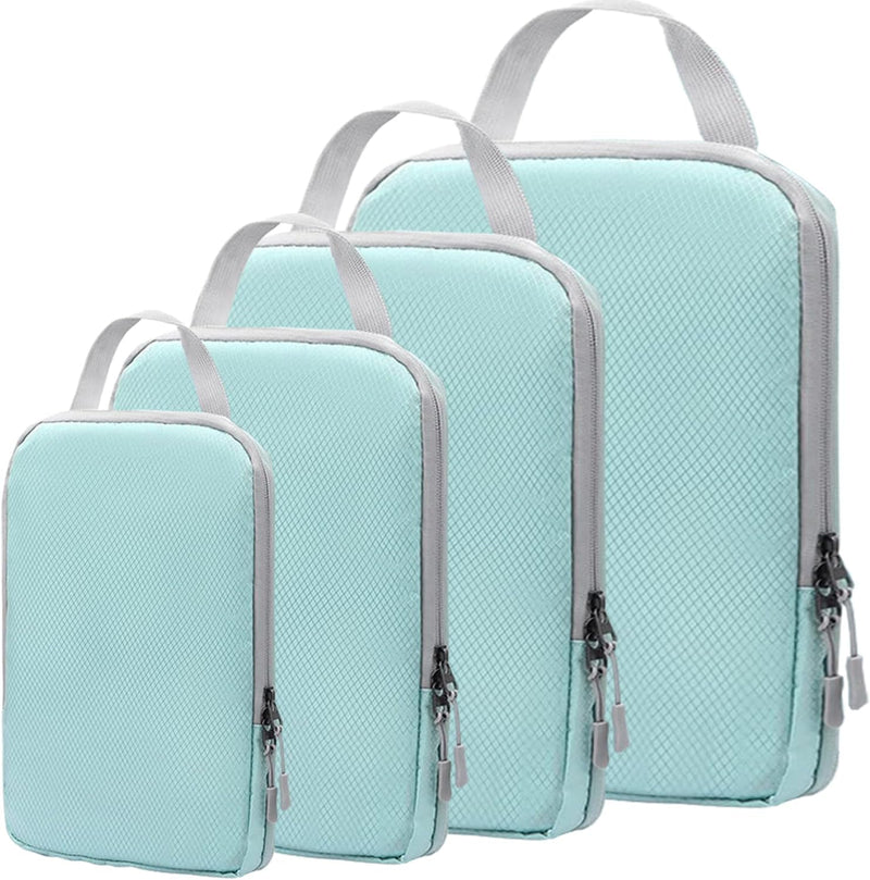 Expandable Compression Packing Cubes Set – 4pcs Travel Organisers