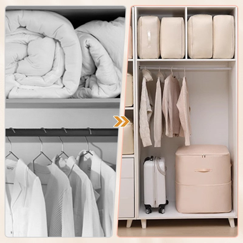 Compression Storage Bags - VacuumEase-Beige-L(52x42x30 cm)-State of Style
