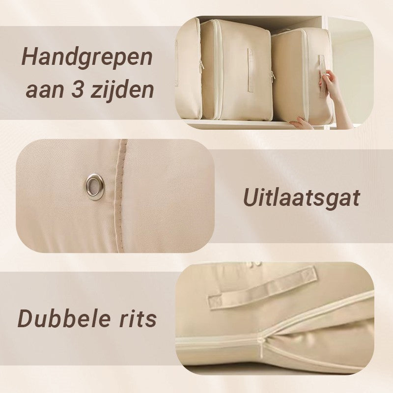 Compression Storage Bags - VacuumEase-Beige-L(52x42x30 cm)-State of Style