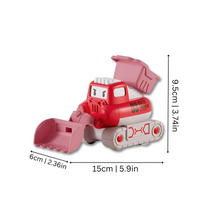 Construction Vehicle Playset for Kids – MiniBuilders-4 Pack-State of Style