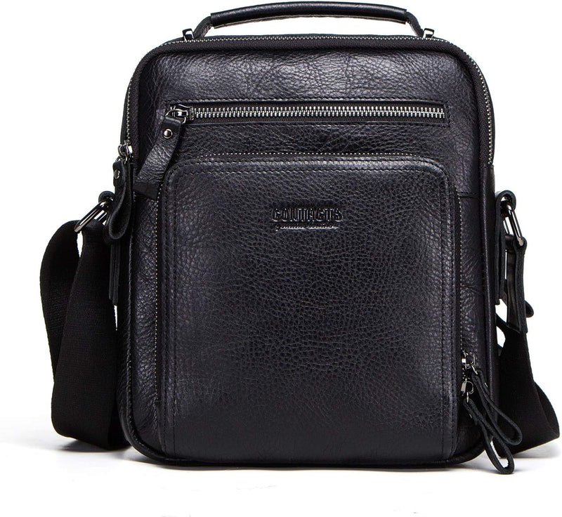 Genuine Leather Crossbody Messenger Bag – Corvin