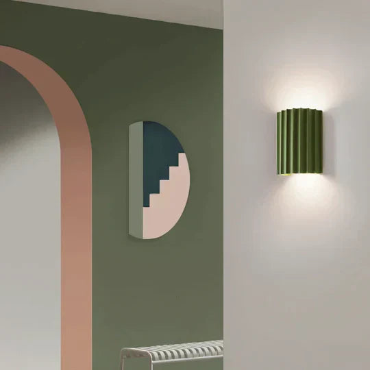 Contemporary Resin Wall Lamps - GlowStone-Green-State of Style