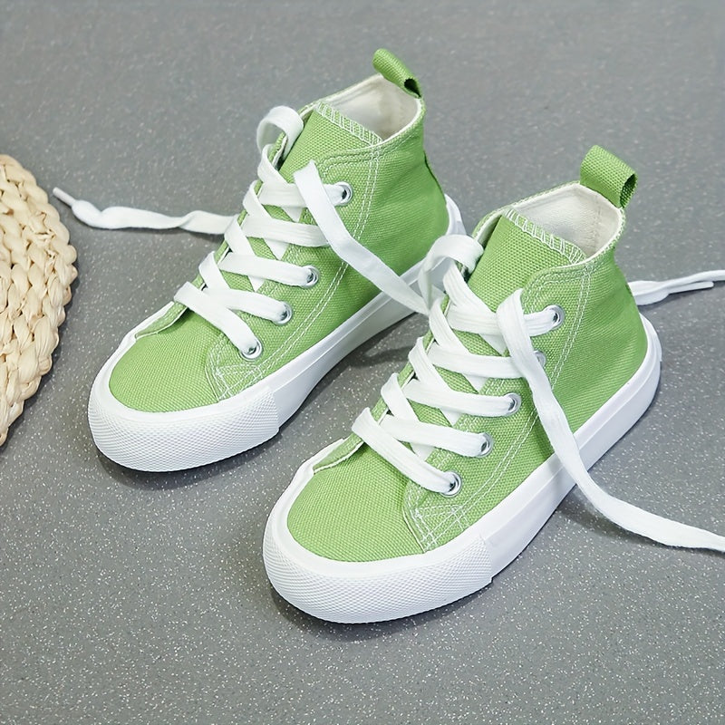 Cool High-Top Sneakers Rilo – For Kids Who Love to Move-Black-4-State of Style