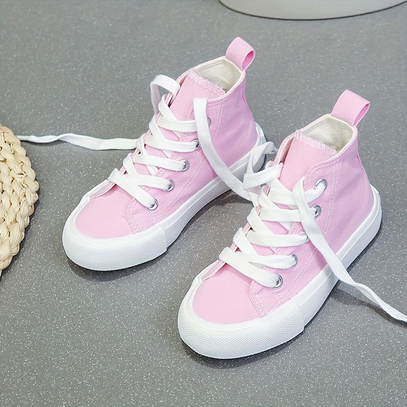 Cool High-Top Sneakers Rilo – For Kids Who Love to Move-Black-4-State of Style