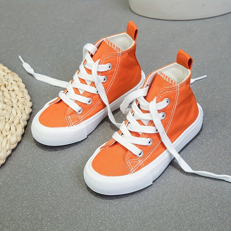 Cool High-Top Sneakers Rilo – For Kids Who Love to Move-Black-4-State of Style