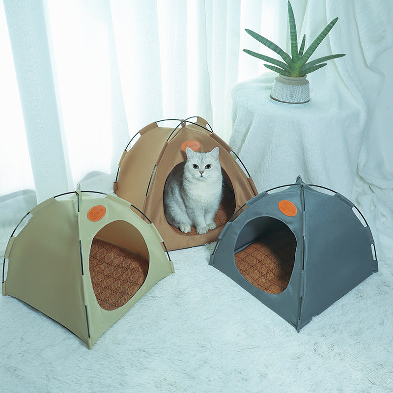 Cooling Cat Tent - CoolCat Retreat-Beige-State of Style