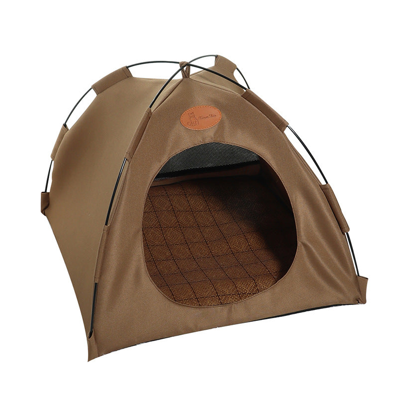 Cooling Cat Tent - CoolCat Retreat-Brown-State of Style