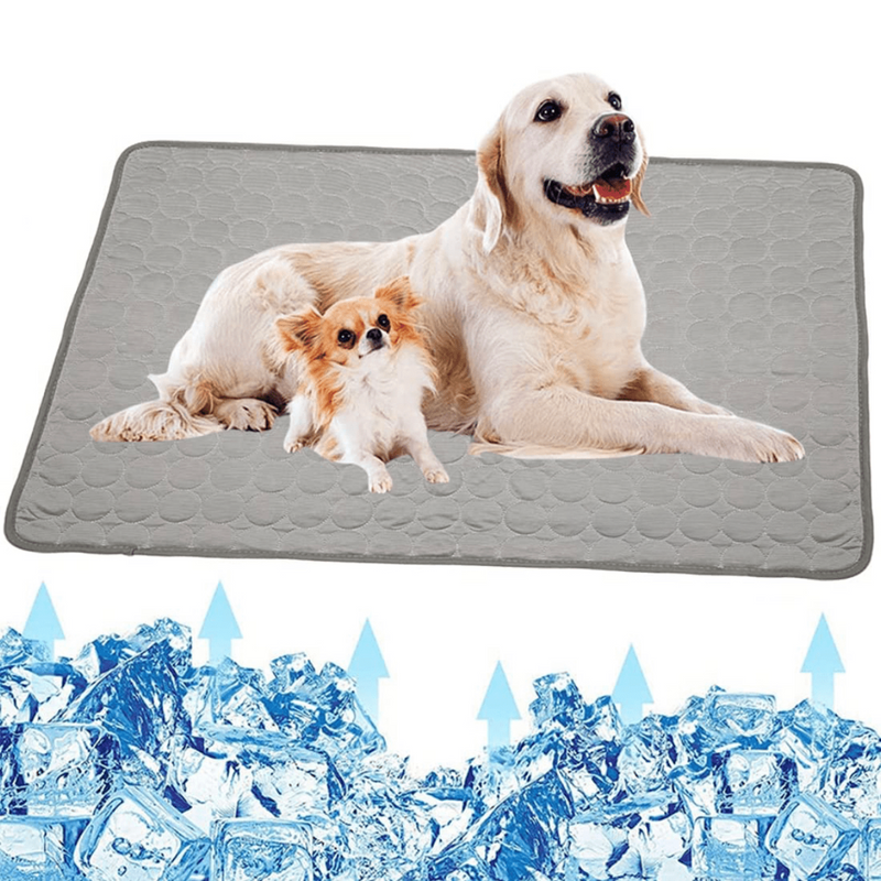Cooling Dog Mat - CoolPet Mat-XS 40x30 cm-Grey-State of Style