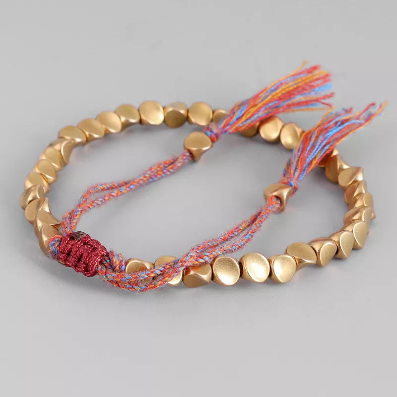 Copper Bead Lucky Bracelet | Women's Elegant Jewellery-State of Style