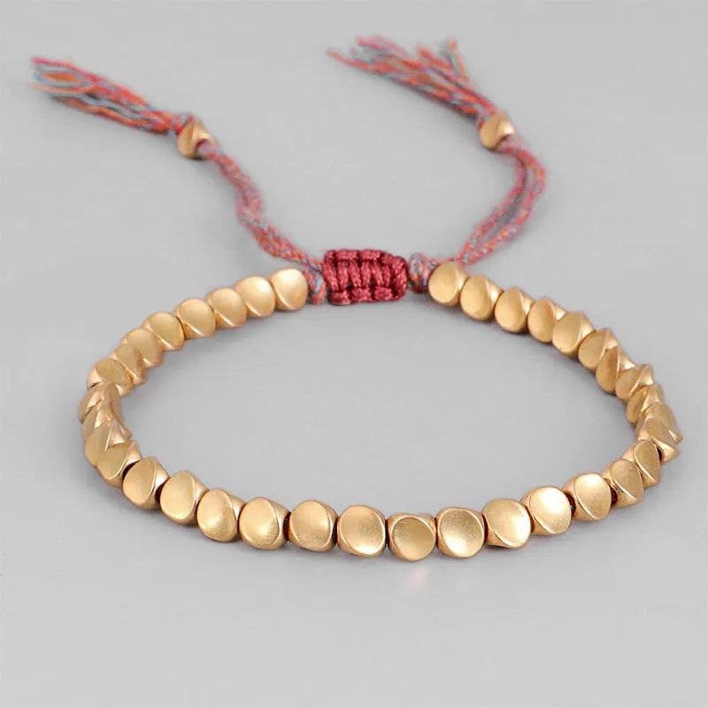 Copper Bead Lucky Bracelet | Women's Elegant Jewellery-State of Style