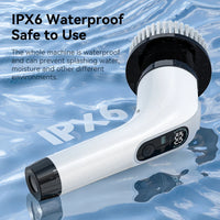 Cordless Electric Spin Cleaning Brush with 7 Attachments – Waterproof-State of Style