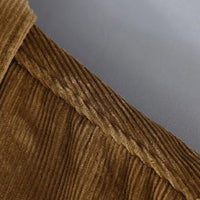 Corduroy Winter Shirt for Men - Dorian-Khaki-M-State of Style
