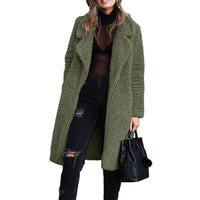 Cosy Teddy Jacket for Women | Ella's Jacket-Army Green-S-State of Style