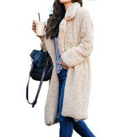 Cosy Teddy Jacket for Women | Ella's Jacket-Black-S-State of Style
