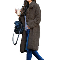 Cosy Teddy Jacket for Women | Ella's Jacket-Dark Grey-S-State of Style