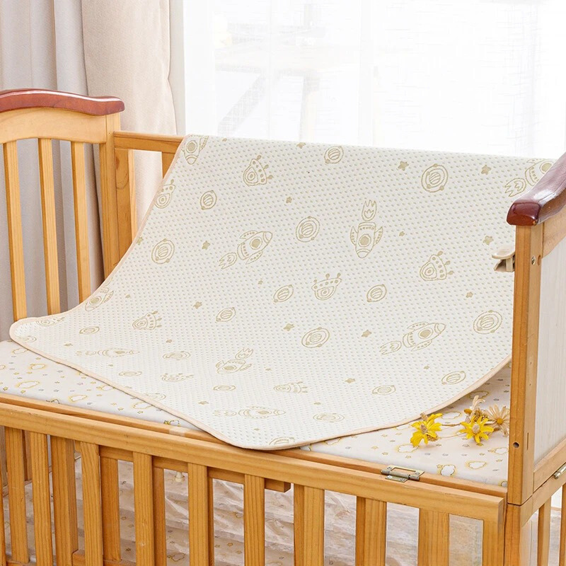 Cot Mattress Protector - DreamGuard-2-Pack-Rocket-50x70cm-State of Style