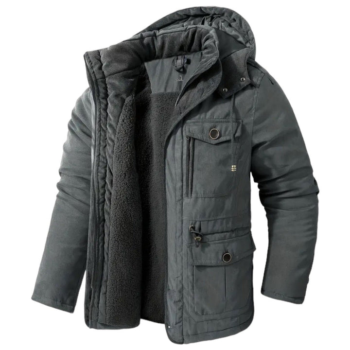 Cotton Jacket for Active Men - Apex Shift-Black-S-State of Style