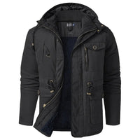 Cotton Jacket for Active Men - Apex Shift-Black-S-State of Style