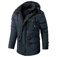 Cotton Jacket for Active Men - Apex Shift-Navy-S-State of Style
