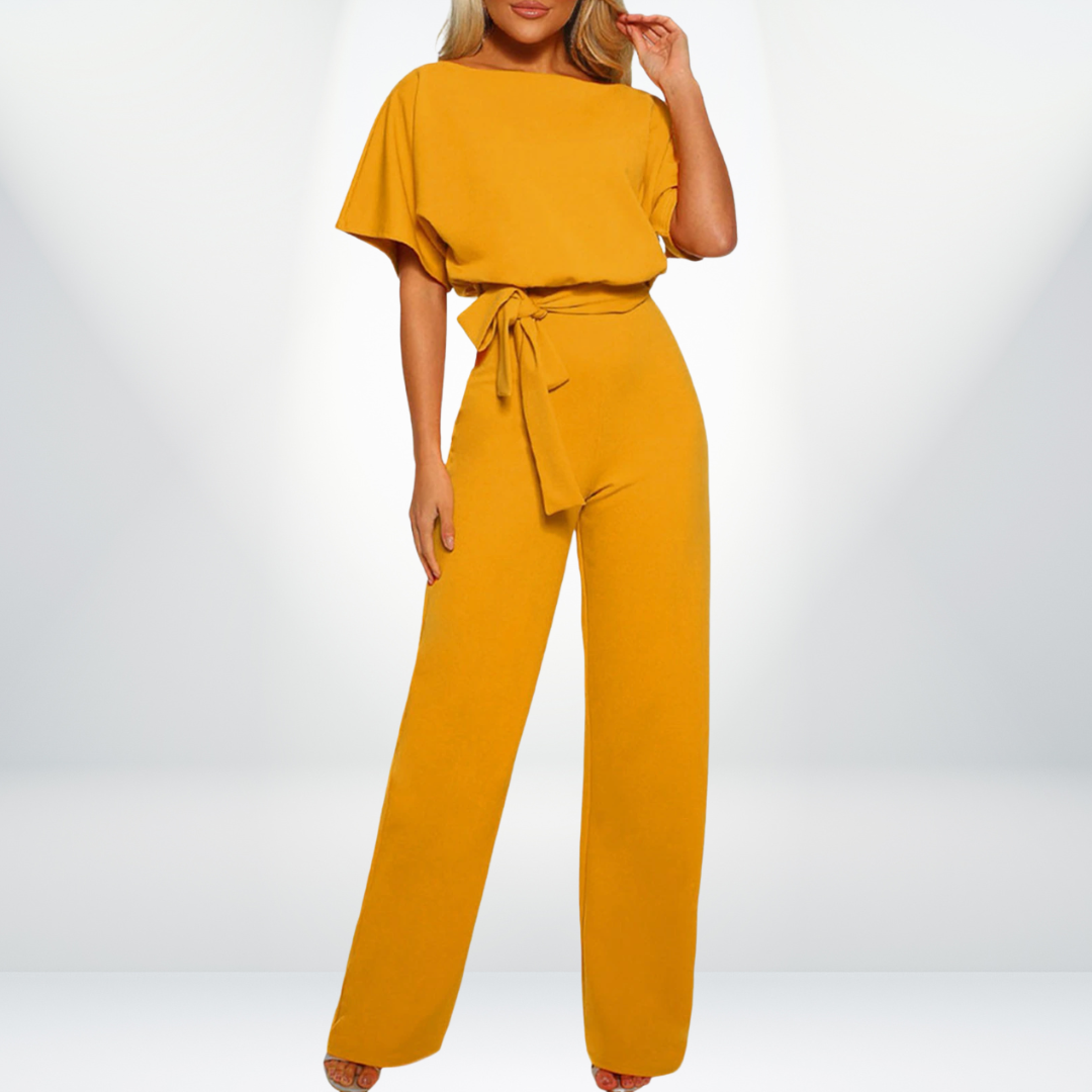 Courtney Stylish Jumpsuit for Women | Comfortable & Chic-Orange-S-State of Style