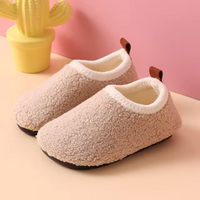 Cozy Kid Slippers | Warm and padded slippers for small children-Beige-7-8 (13.5cm)-State of Style