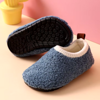 Cozy Kid Slippers | Warm and padded slippers for small children-Blue-7-8 (13.5cm)-State of Style