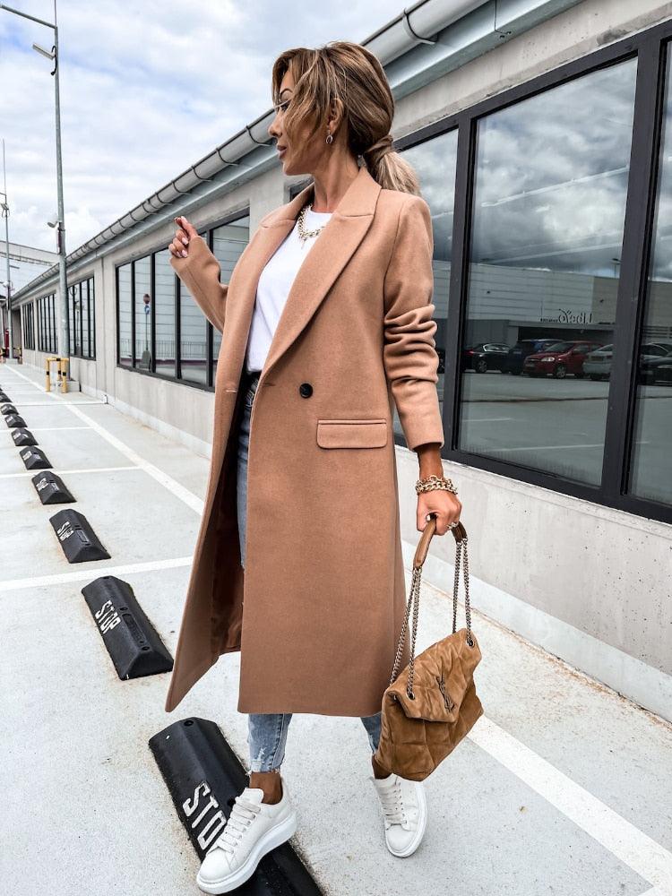 Cozy Winter Coat for Women | Warm and Stylish-Beige-S-State of Style