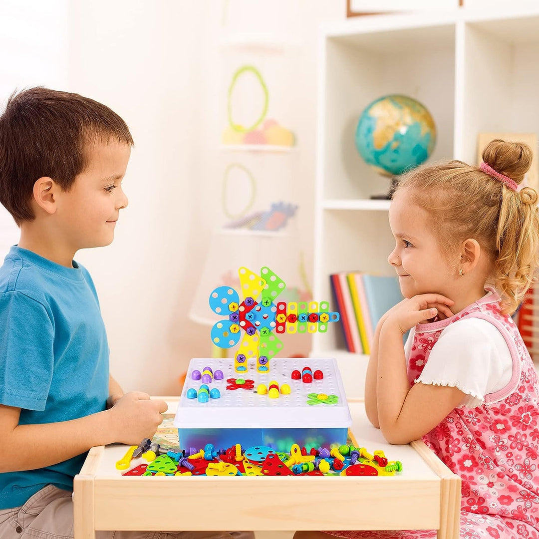 Creative Building Set with Toy Drill - BuildyDrill-State of Style