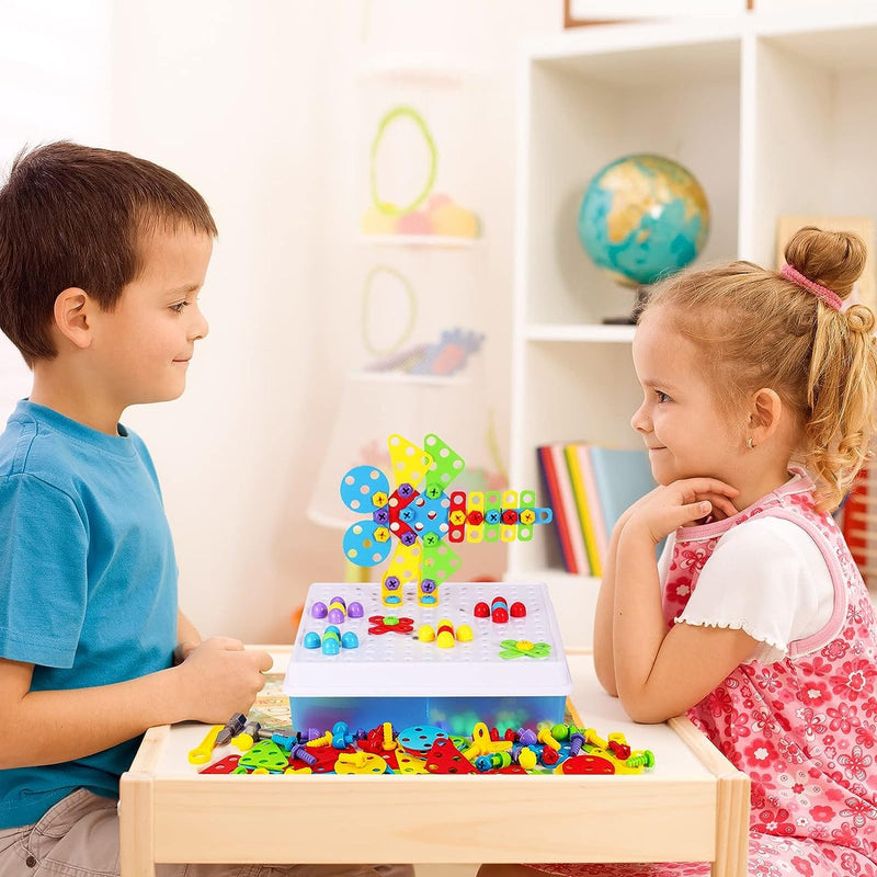 Creative Building Set with Toy Drill - BuildyDrill-State of Style