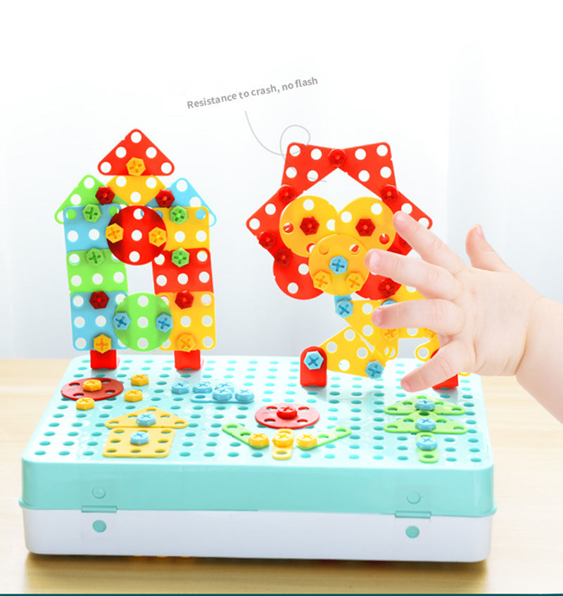 Creative Building Set with Toy Drill - BuildyDrill-State of Style