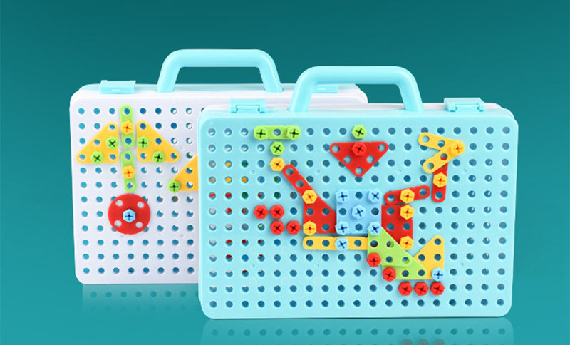 Creative Building Set with Toy Drill - BuildyDrill-State of Style
