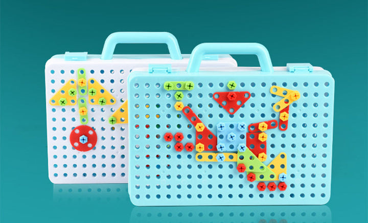 Creative Building Set with Toy Drill - BuildyDrill-State of Style