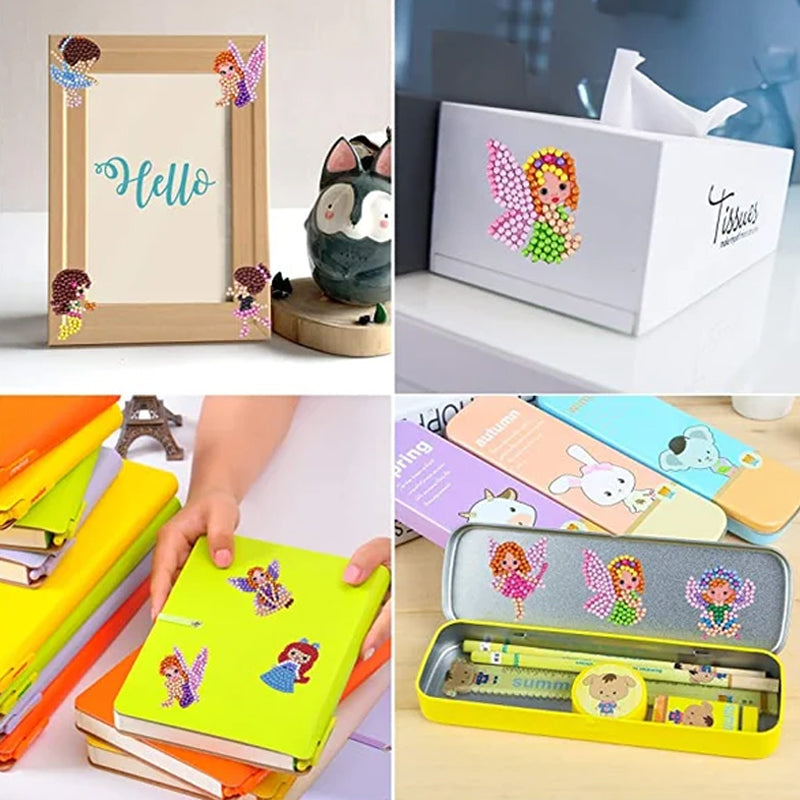Creative Diamond Sticker Set - ShinyGem-Unicorn-State of Style