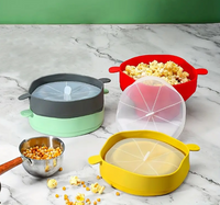 CrispyPop Non-Stick Popcorn Maker-Red-State of Style