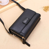 Crossbody Bag Made of Leather-Black-1-State of Style