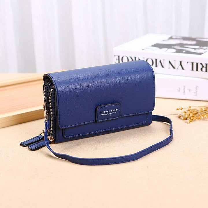 Crossbody Bag Made of Leather-Blue-2-State of Style